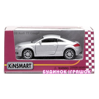 Автомоделі - Іграшка машина металева інерційна Kinsmart 2008 Audi TT Coupe у кор (KT5335W)