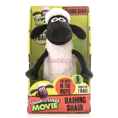 Персонажи мультфильмов - Мягкая игрушка Shaun the Sheep Барашек Шон со звуком (SH1309)