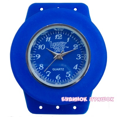 Часы, фонарики - Часы Loomie Time с одной оправой синие (7867)