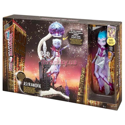 Куклы - Игровой набор Monster High; Кукла Астранова из м/ф Буу-Йорк; Буу-Йорк! (CHW58)