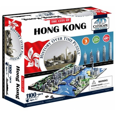3D-пазли - Об’ємний пазл Міста Гонконг Китай 4D Cityscape (40026)