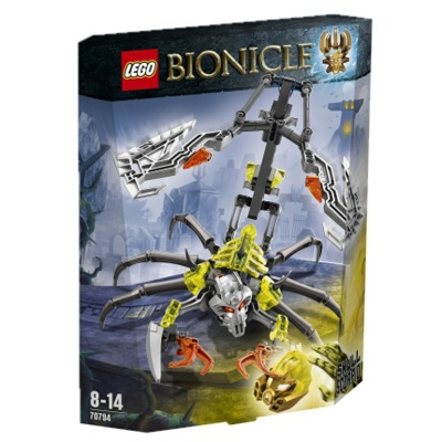 Конструктори LEGO - Конструктор Черепний скорпіон LEGO BIONICLE (70794)