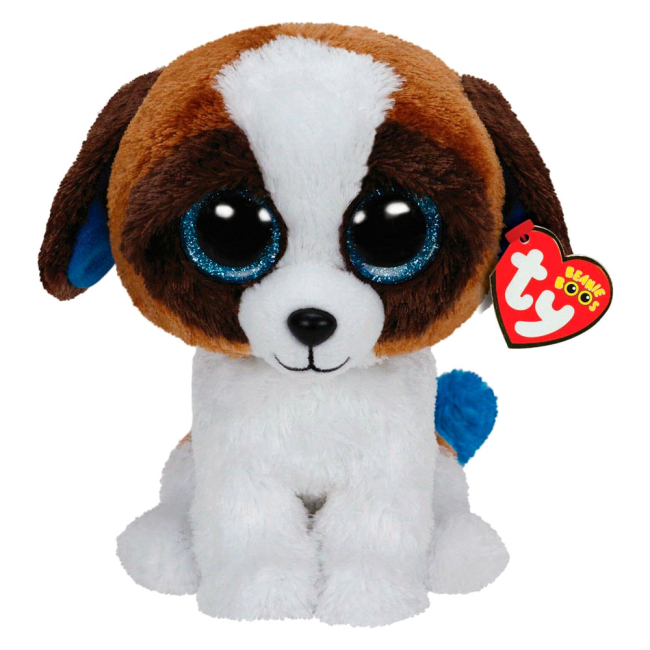 Мягкие животные - Мягкая игрушка TY Beanie Boo's Щенок Дюк 15 см (36125)