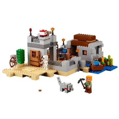 Конструкторы LEGO - Конструктор Блокпост в пустыне LEGO Minecraft (21121)