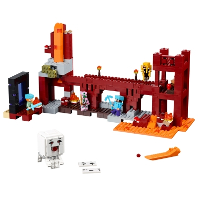 Конструкторы LEGO - Конструктор LEGO Minecraft Адская крепость (21122)