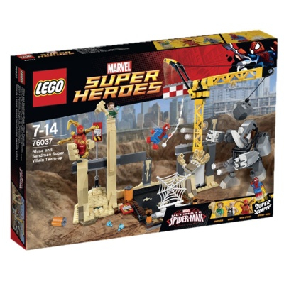 Конструктори LEGO - Конструктор Команда суперзлодеев Носоріг і Пісочна людина LEGO DC Super Heroes (76037)