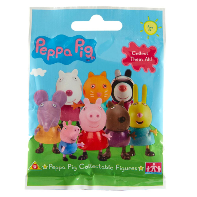 Фигурки персонажей - Фигурка Peppa Pig Пеппа и друзья сюрприз (04525)
