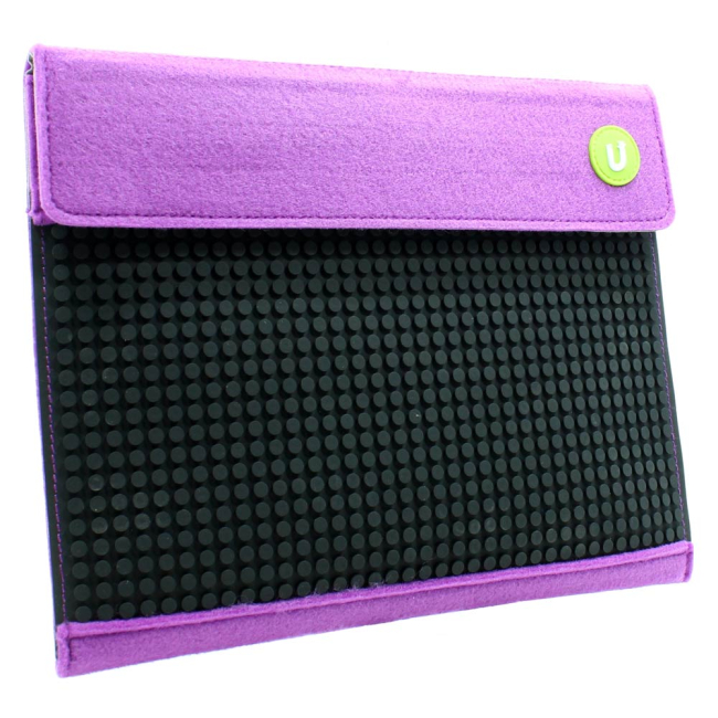 Рюкзаки та сумки - Клатч для планшета Upixel Пурпурно чорний (WY-B010U)