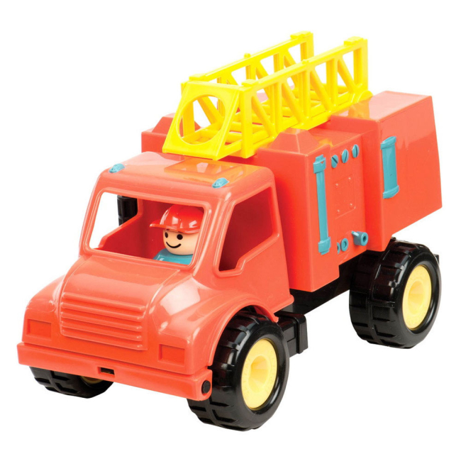 Машинки для малюків - Розвивальна іграшка Battat Lite Пожежна машина (BT2451Z)