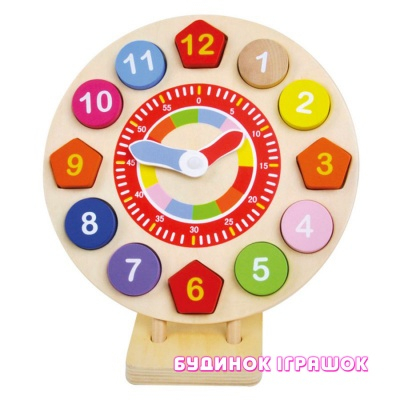 Розвивальні іграшки - Іграшкові годинник Bino (84051)