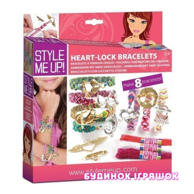 Наборы для творчества - Набор для творчества Charm-Lock Bracelets Style Me Up (00603)