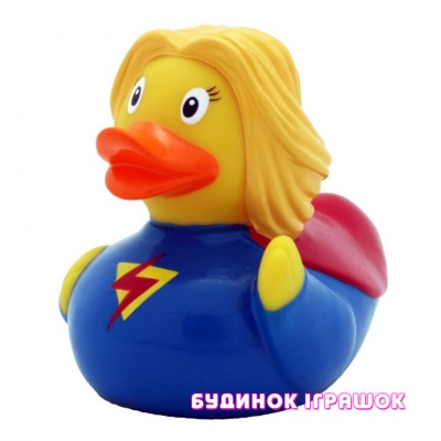 Игрушки для ванны - Игрушка для купания Funny Ducks Уточка Супервумен (L1808)