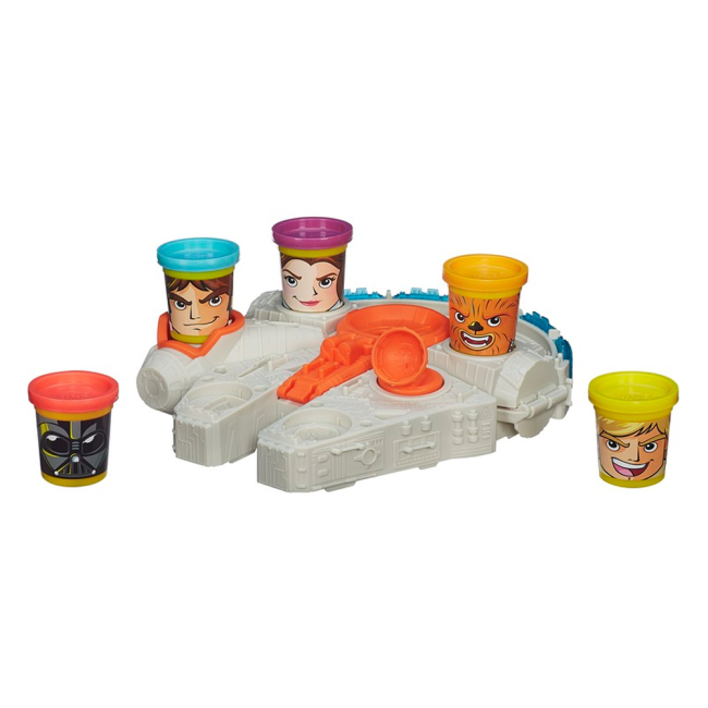 Набори для ліплення - Ігровий набір Play-Doh Тисячолітній Сокіл (В0002) (B0002)