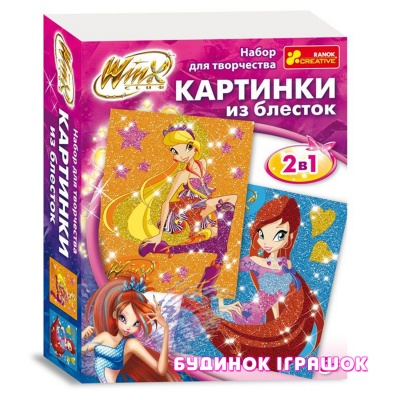 Наборы для творчества - Картинки из блёсток Winx Блум и Стела Ranok Creative (13159031Р)