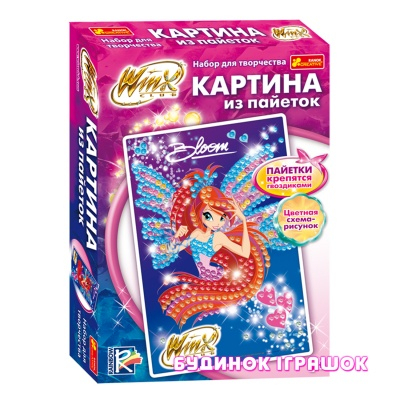Наборы для творчества - 4748-08 Картинка из пайеток Винкс Блум (15159017Р)