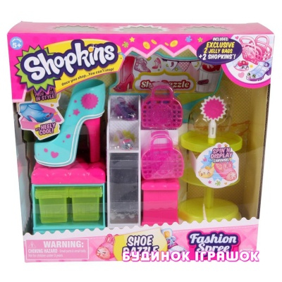 Фігурки персонажів - Ігровий набір Shopkins S3 Взуттєвий бутік (56034)