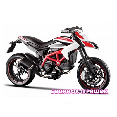 Транспорт і спецтехніка - Іграшковий мотоцикл Maisto Ducati 2013 Hypermotard SP 1:12 асортимент (4890160000000) (4890159366463)