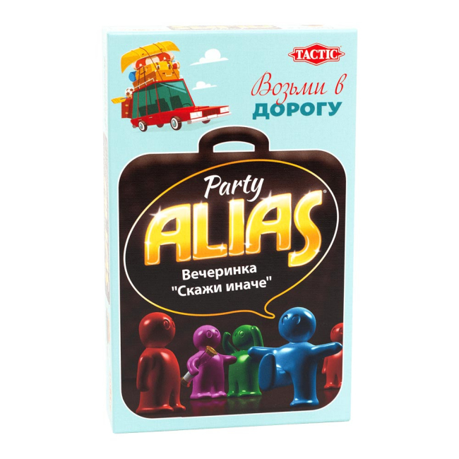 Настольные игры - Настольная игра Tactic Alias Party дорожная версия на русском (53370)