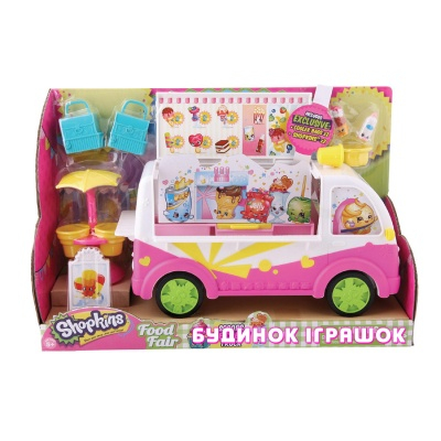 Фігурки персонажів - Ігровий набір Фургон з морозивом Shopkins S3 (56035)