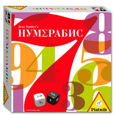 Настільні ігри - Настільна гра Piatnik Нумерабіс (792991)
