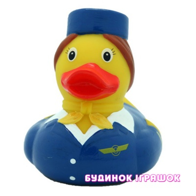 Игрушки для ванны - Игрушка для купания Funny Ducks Уточка Стюардесса (L1871)