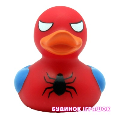 Игрушки для ванны - Игрушка для купания Funny Ducks Уточка Спайдермен (L1880)