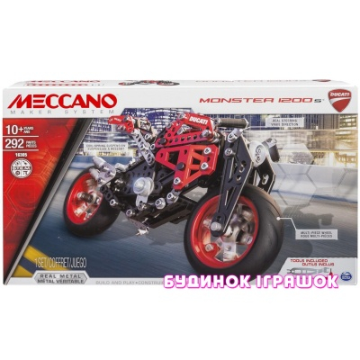 Конструктори з унікальними деталями - Конструктор Меккано Мотоцикл Ducati (6027038)
