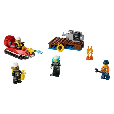 Конструкторы LEGO - Конструктор Пожарная охрана стартовый набор LEGO City (60106)