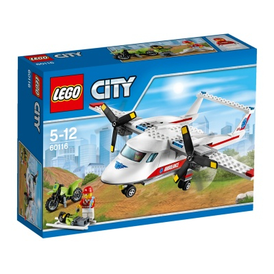 Конструкторы LEGO - Конструктор LEGO City Самолет скорой помощи (60116)