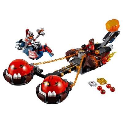 Конструкторы LEGO - Конструктор LEGO NEXO KNIGHTS Безумная колесница Укротителя (70314)