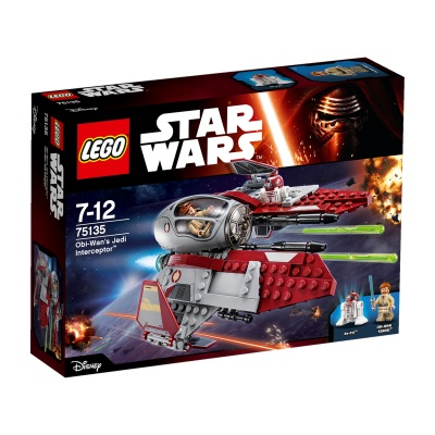 Конструкторы LEGO - Конструктор Перехватчик джедаев Оби-Вана Кеноби LEGO Star Wars (75135)