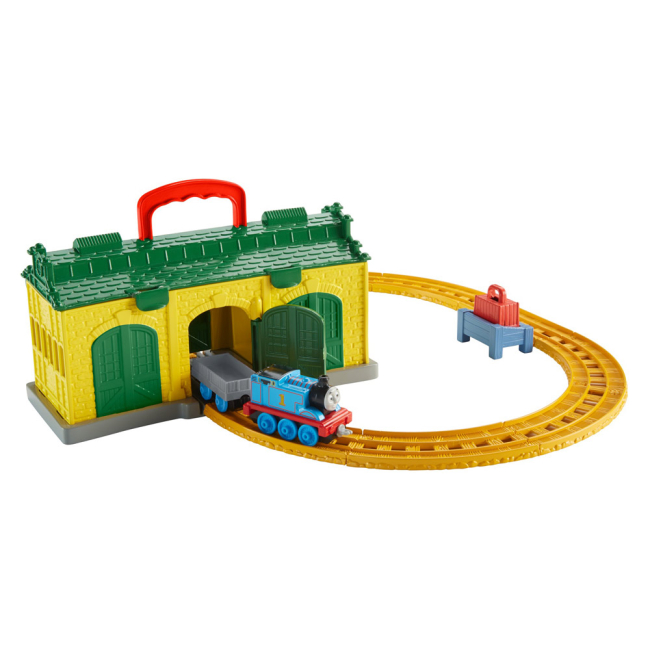 Железные дороги и поезда - Игровой набор Thomas and Friends Станция Тидмаус Thomas & Friends (DGC10)