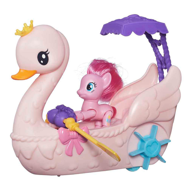 Фигурки персонажей - Набор игрушек My Little Pony Пинки Пай в лодке (B3600)