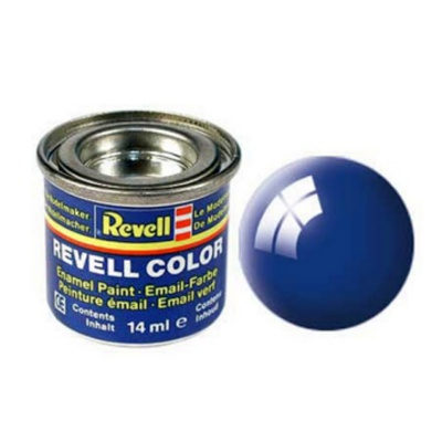 3D-пазлы - Краска синяя глянцевая Revell blue gloss 14ml (32152)