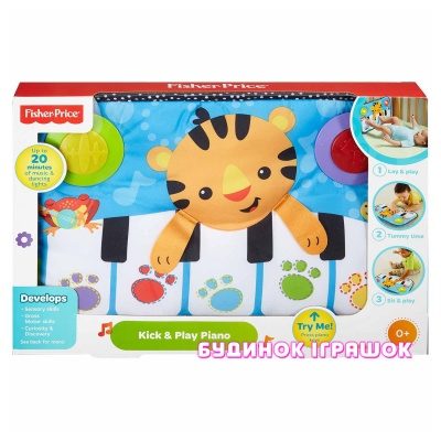 Развивающие игрушки - Игровая панель-пианино Нажимай и играй Fisher-Price (CCW02)