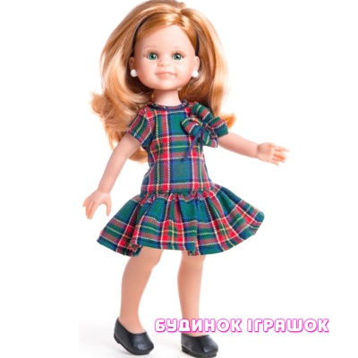 Куклы - Кукла Paola Reina Клэр в платье в клетку (04505)