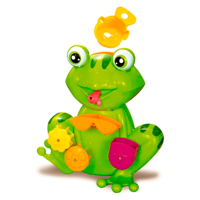 Іграшки для ванни - Набір іграшок  для ванни Bebelino Кумедне жабеня (57081)