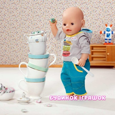 Одяг та аксесуари - Набір одягу для ляльки Baby Born Спортивний малюк в асортименті (821442)