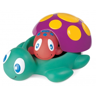 Игрушки для ванны - Игрушка для ванной Черепаха c малышом Tolo Toys (89213)