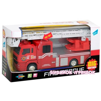 Транспорт і спецтехніка - Автомодель Big Motors Пожежна машина (22990-81016)