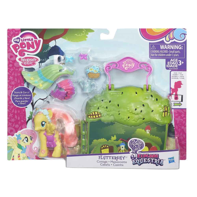 Фигурки персонажей - Игровая фигурка Мейнхэттен Hasbro My Little Pony Мейнхеттен Флаттершай (B3604/B5391)