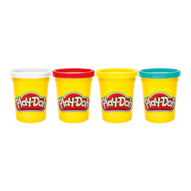 Наборы для лепки - Набор для лепки Play-Doh Classic 4 цвета (B5517/B6508)