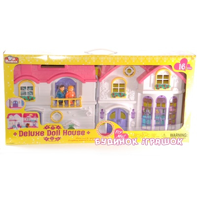 Меблі та будиночки - Ляльковий будиночок Redbox з підсвічуванням (22528-2)