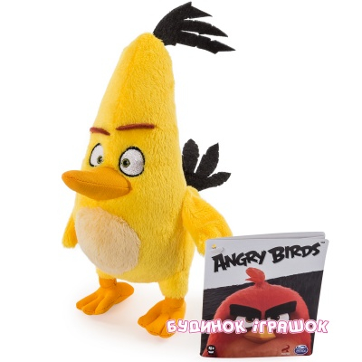 Персонажі мультфільмів - М’яка іграшка Spin Master Angry Birds в асортименті (SM90512)
