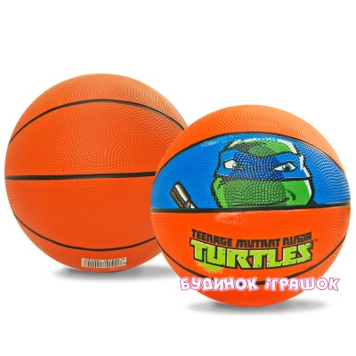 Спортивні активні ігри - М яч баскетбольний резиновий Turtles (LB002)