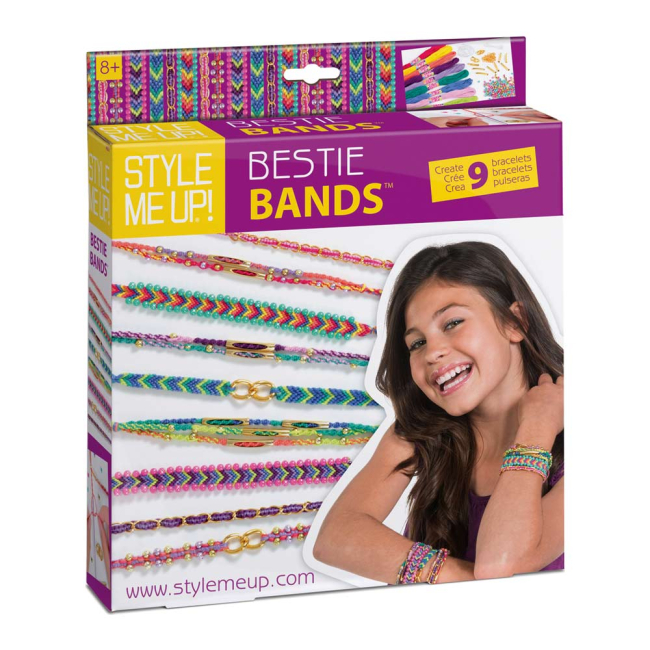 Наборы для творчества - Набор для изготовления браслетов Bestie Bands Style Me Up (00601)