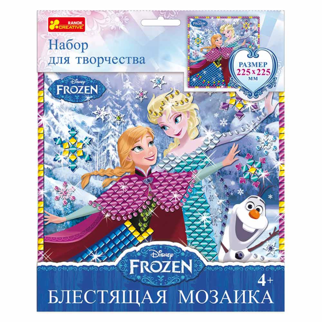 Мозаика - Набор для творчества Ranok Creative картина Фрозен (13162036Р)