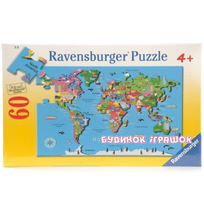 Пазлы - Пазл Карта мира Ravensburger (RSV-096077)