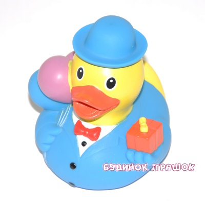 Іграшки для ванни - Гумова іграшка Lilalu Funny Ducks Качка Подарунок (L1818)