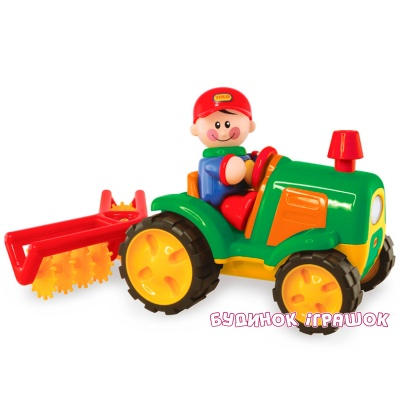 Розвивальні іграшки - Ігровий набір Трактор і культиватор Tolo Toys (89898)